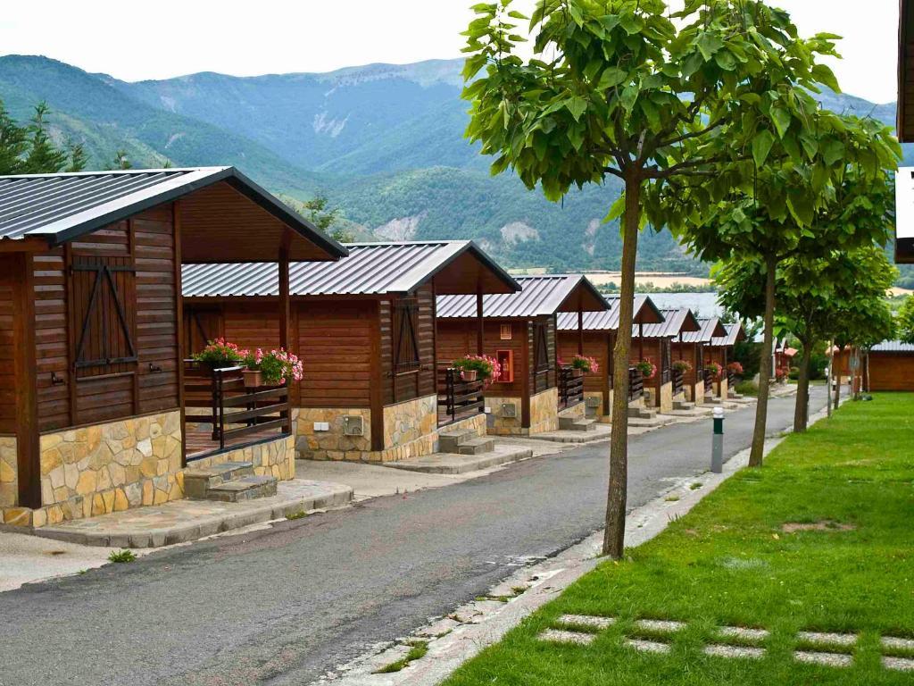 Camping Valle De Tena Sabiñánigo الغرفة الصورة