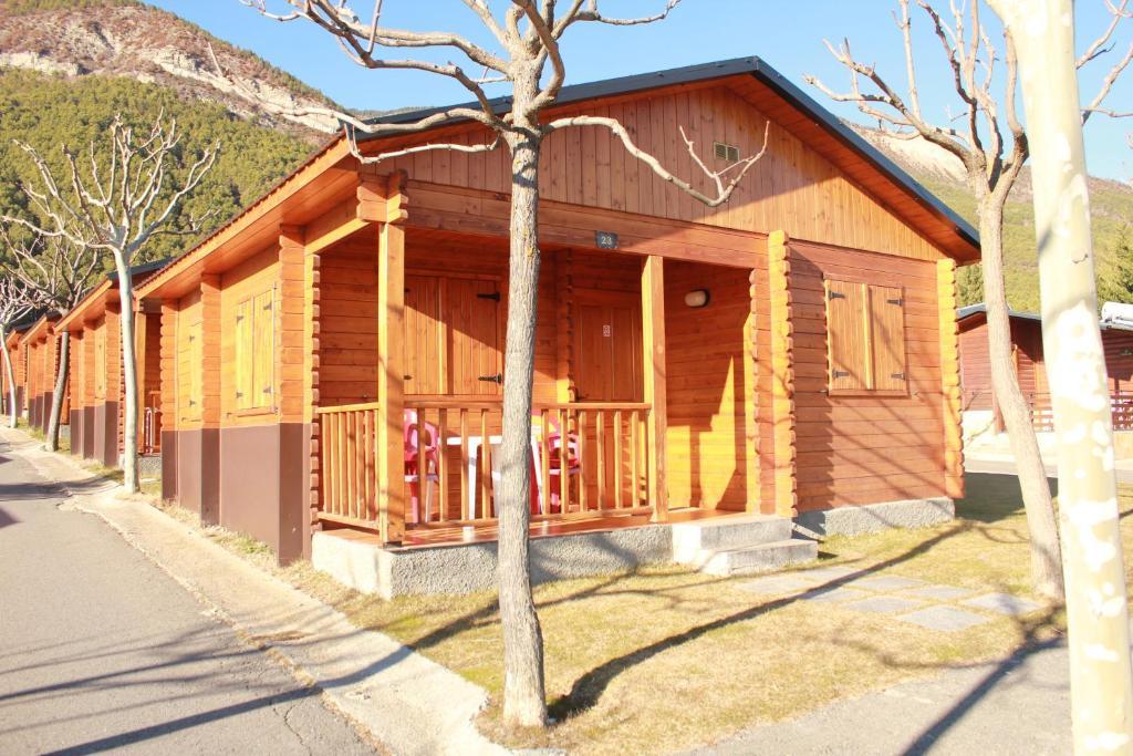 Camping Valle De Tena Sabiñánigo الغرفة الصورة